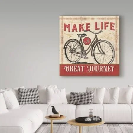 Trademark Fine Art 'A Great Journey IV' Canvas Art by Pela Studio - Size: 18 x 18
