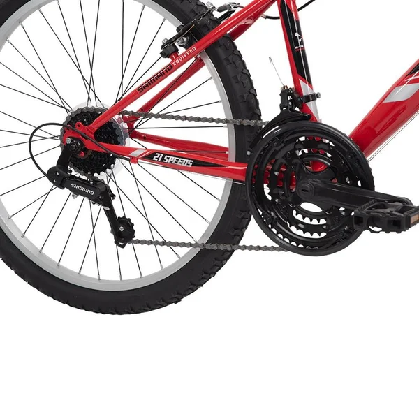 Huffy Highland 24x22 Mountain Bike - Red