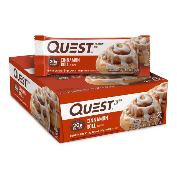 Quest Bar Cinnamon Roll - 2.12 oz.