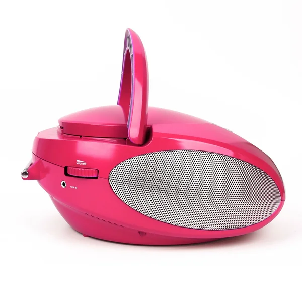 Riptunes CD Boombox w/ AM/FM Radio, Pink