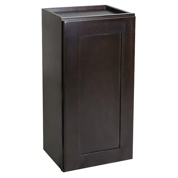 Design House Brookings 12x22 Fully Assembled Kitchen Wall Cabinet, Espresso Shaker