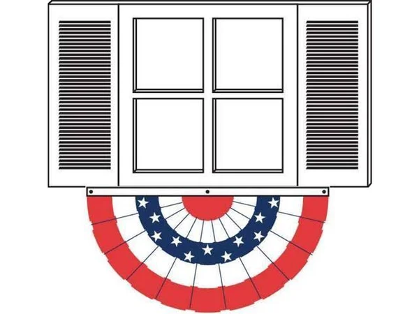 Pleated Full Fan 3' x 6'
