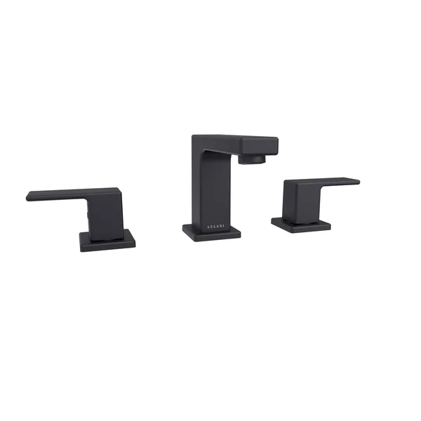 Lulani Capri 8 in. Widespread 2-Handle Bathroom Faucet in Chrome - Grey