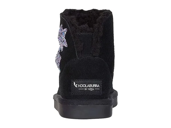 Koolaburra by Ugg - Kids& Koola Star Mini Boots in Black, Size 1