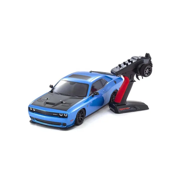 Kyosho 1/10 Fazer MK2 Challenger SRT RTR - Hellcat B5, Blue, KYO34415T2