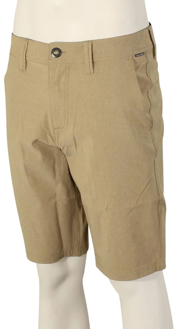 Volcom Frickin Surf N& Turf Static Hybrid Short - Men's Dark Khaki, 28