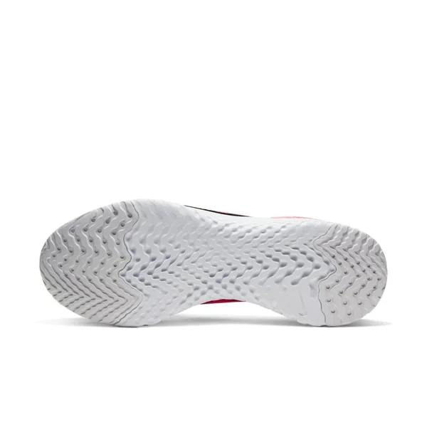 Men's Epic React Flyknit 2 (D - Regular) Running Shoe - Black, Pink Blast, White, 13