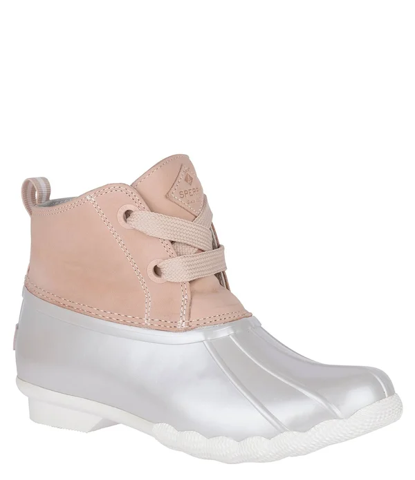 Women's Sperry, Saltwater 2-Eye Nubuck Duck Boot