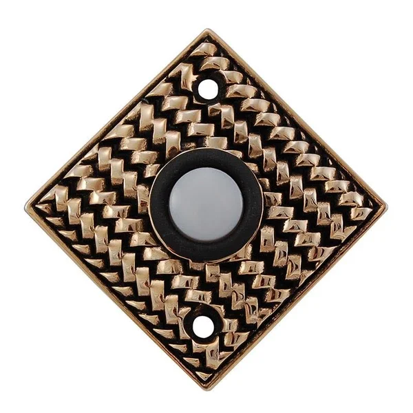 Vicenza Designs Cestino Doorbell Finish: Antique Gold