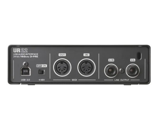 Steinberg UR22 USB 2.0 Audio Interface with Cubase AI DAW (free download)