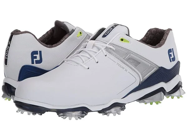 FootJoy Men's Tour x Golf Shoes Size 9.5 - White/Navy/Lime