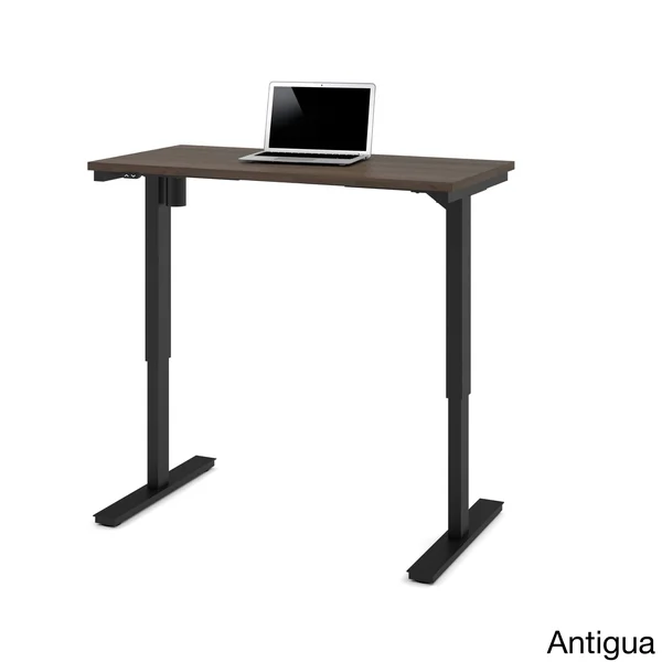 Bestar 24x22 x 48x22 Electric Height Adjustable Table, Black