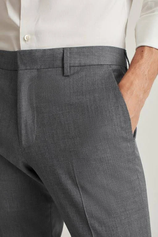 Bonobos Jetsetter Stretch Wool Suit Pant - Gray - Formal Pants