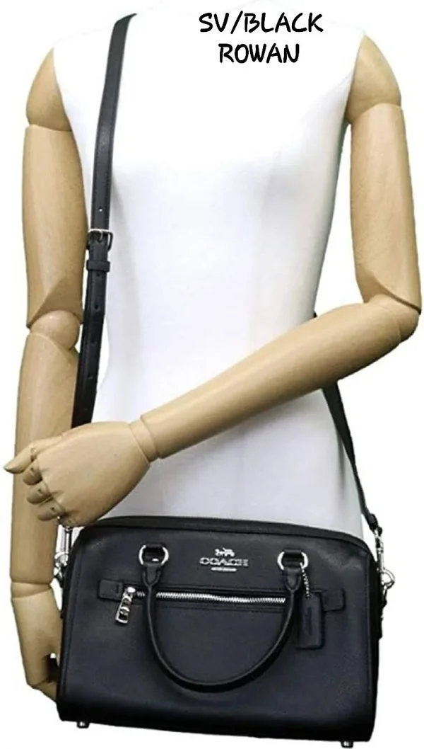 Coach Rowan Satchel, 12 x 8 x 4