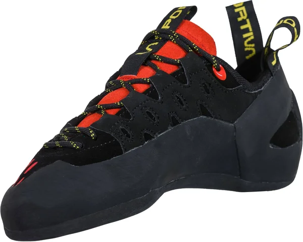 La Sportiva Tarantulace Climbing Shoes - Men's Black/Poppy, 41