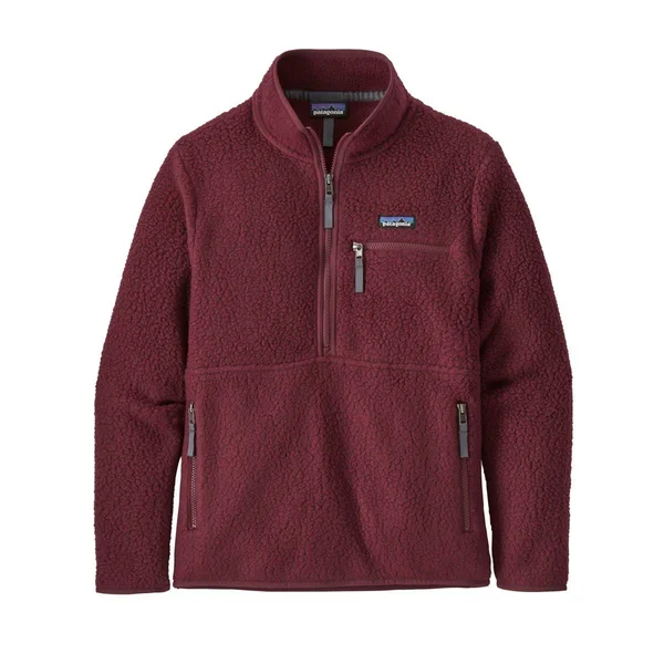 Patagonia Retro Pile Marsupial Pullover - Women's Chicory Red, XL
