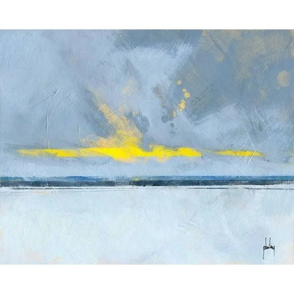 Easy Art Prints Paul Bailey's 'Winter Solace' Premium Canvas Art - 24 x 30 - Classic Black Frame