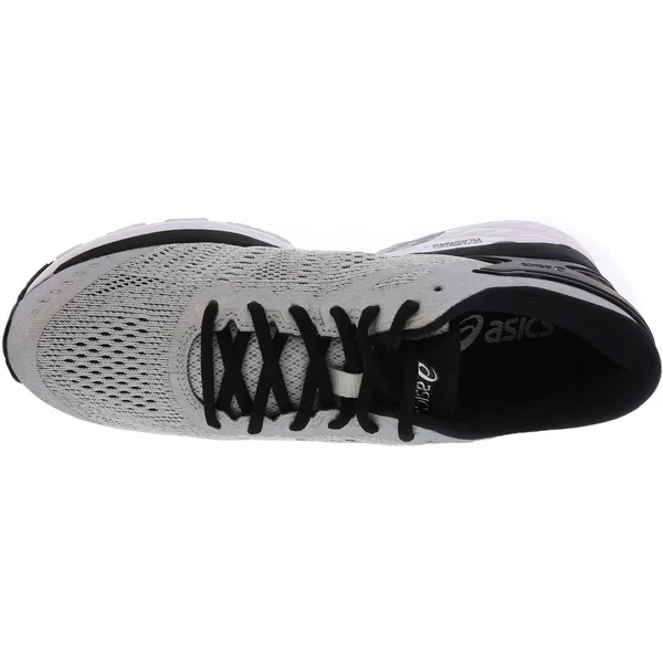 Asics Men's Gel Kayano 24 Running Shoe Silver/Black 11