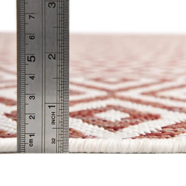 Jill Zarin Outdoor Costa Rica 4& x 6& Area Rug - Terracotta