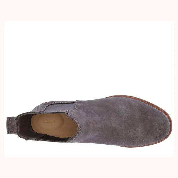 Women's Clarks Clarkdale Arlo Boot - Size 5.5 M - Grey