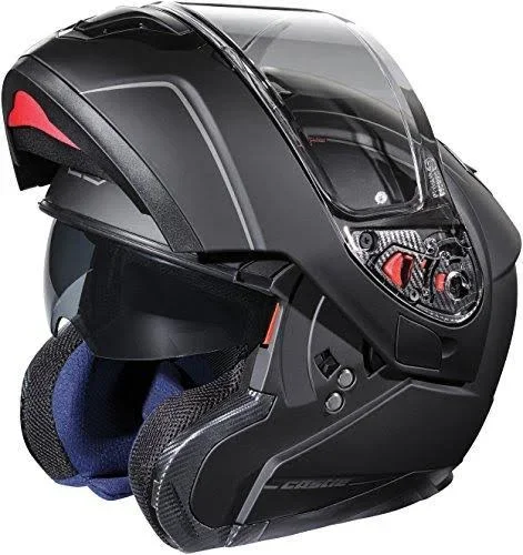 Castle x Atom SV Electric Modular Snowmobile Helmet (2XL - Matte Black)