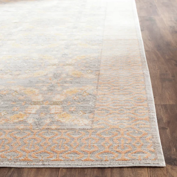 Safavieh Valencia VAL210F Light Grey - Multi 8& x 10& Area Rug