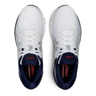 Asics Gel-Kayano 27 Running Shoes White Blue Red - 42