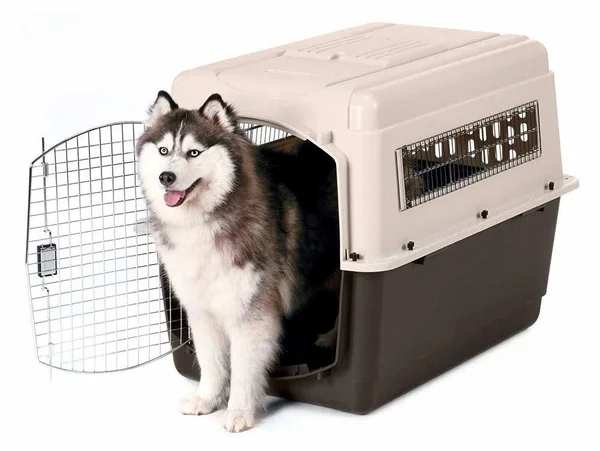 Petmate Ultra Vari Kennel 70-90Lbs Taupe/Black