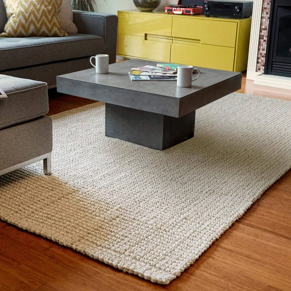 Anji Mountain Andes Ivory 2 x 6 ft. Jute Area Rug