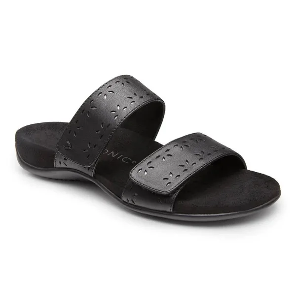 Vionic Women's Randi Slide Sandal - Black M, 11