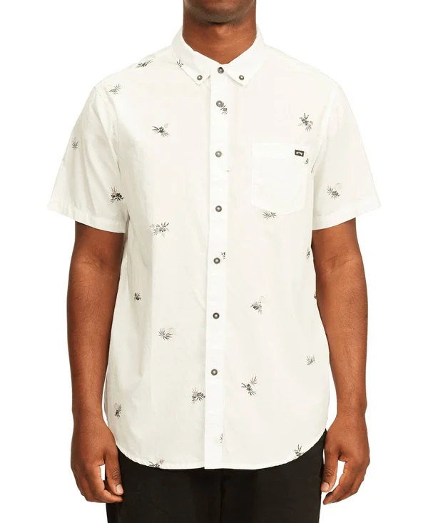 Billabong Sundays Floral SS - Off White - Large