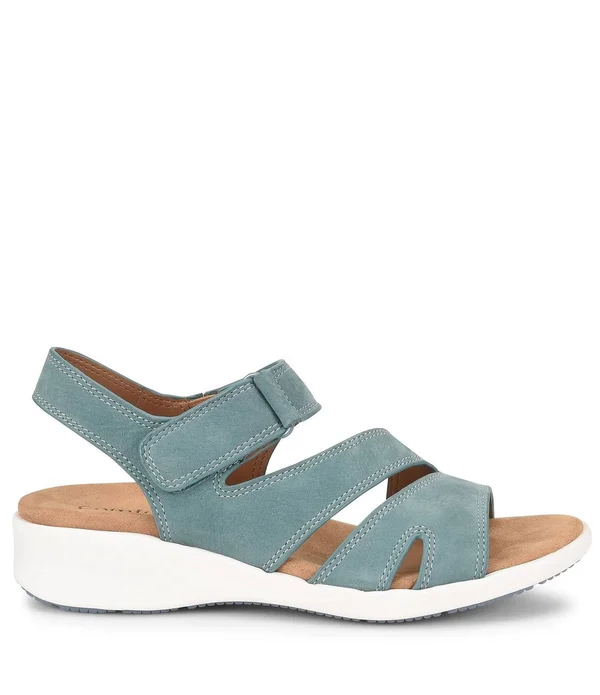 Comfortiva Tippa Womens Sandals CT012907, Teal, Size 7.5 W