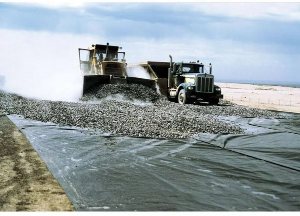 Mutual Industries Wf200 Polyethylene Woven Geotextile Fabric - 300 ft Length x 6 ft Width