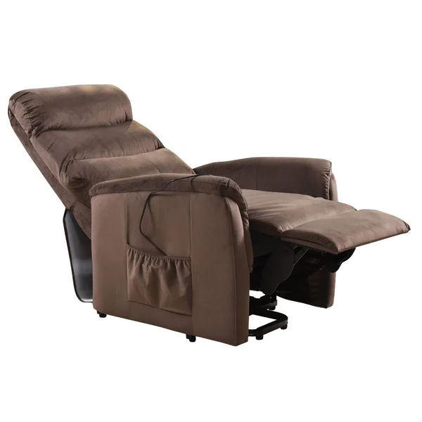 Electric Fabric Lift Chair Recliner and Footrest /w Remote Control, 32.48" x 26.38" x 26.38"