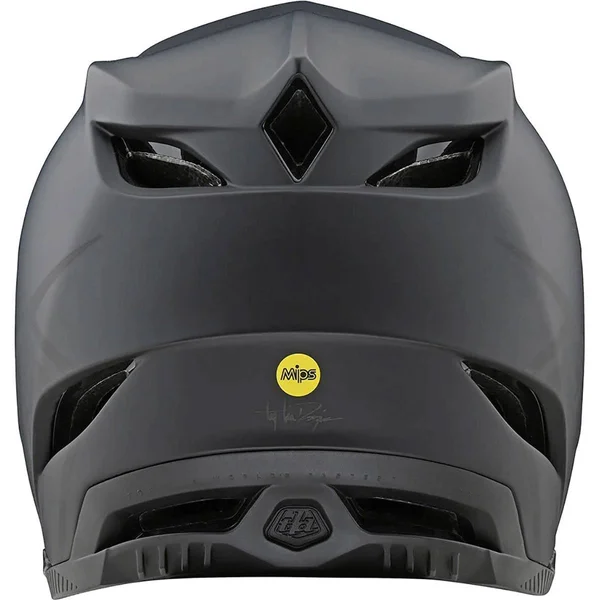 Troy Lee Designs D4 Composite Helmet Stealth Black/Gray - S
