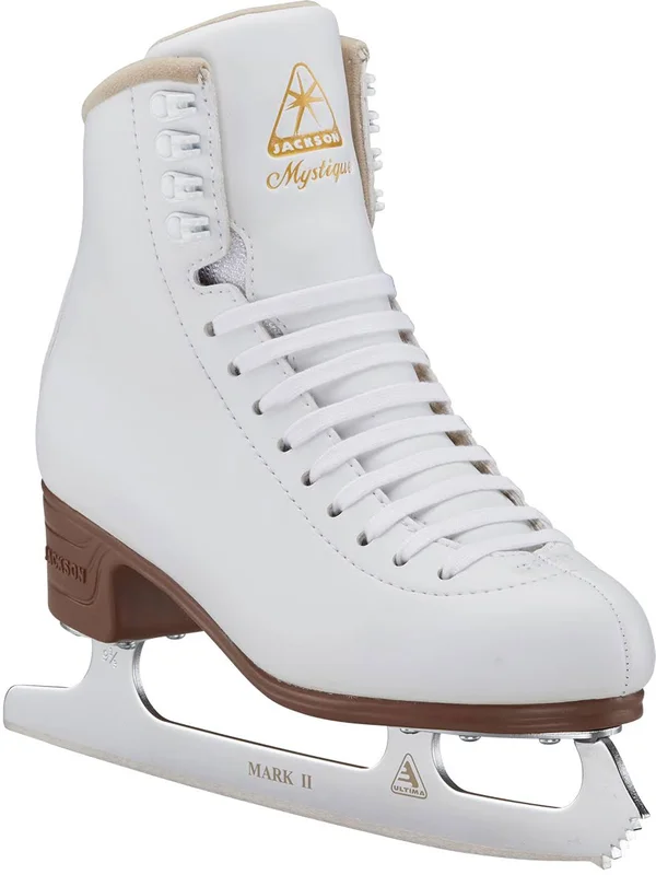 Jackson Ultima Mystique JS1490 JS1491 JS1494 Womens Figure Ice Skates Bundled with Free Guardog Skate Guards