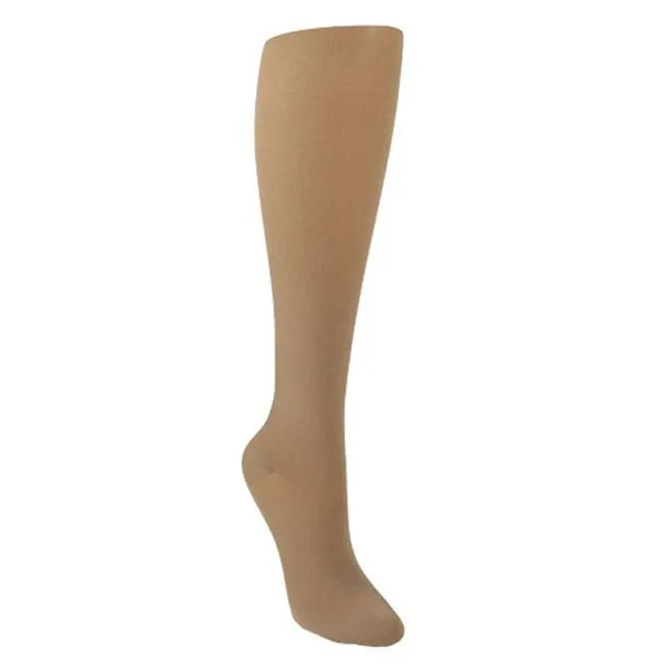 Sigvaris 842 Soft Opaque Women's 20-30 mmHg Knee High - Caramel, MS, Closed Toe