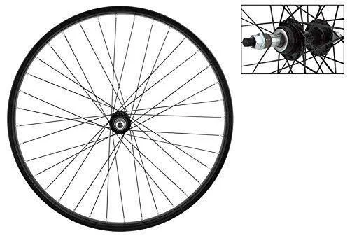 Wheel Master Rear Bicycle Wheel 26 x 1.75/2.125 36H Steel Bolt on Black