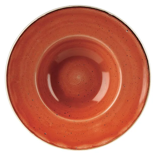 Churchill SSOSVWBM1 10 oz Stonecast Bowl - Ceramic, Spiced Orange