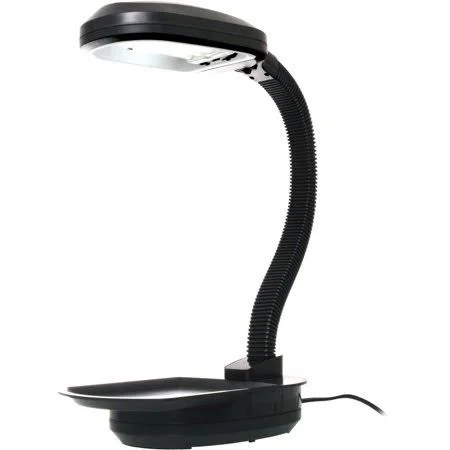 FLF27D Desktop Plant Light with 27-Watt CFL Bulb - Black, Natural Spectrum Daylight by Hydrofarm