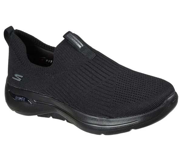 Women's Skechers GOwalk Arch Fit Iconic Slip-On - Size: 10.5, Black
