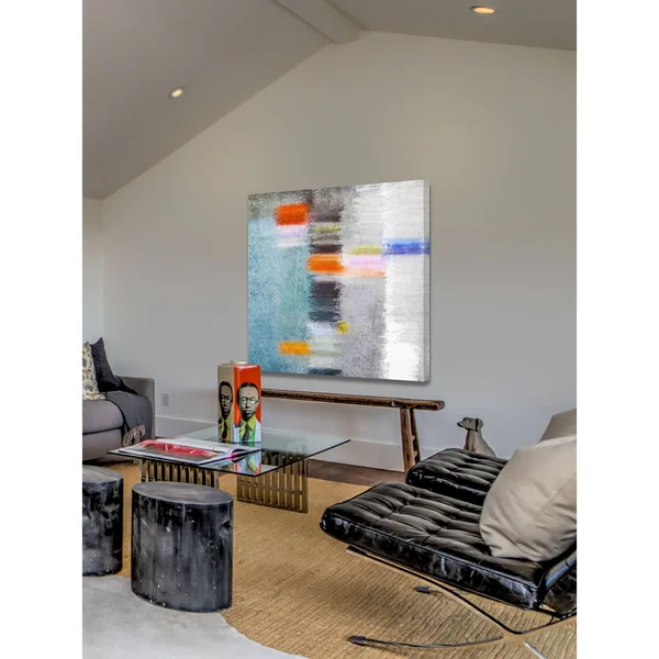 Marmont Hill Abstract 47 Irena Orlov Painting Print on Canvas 40 x 40