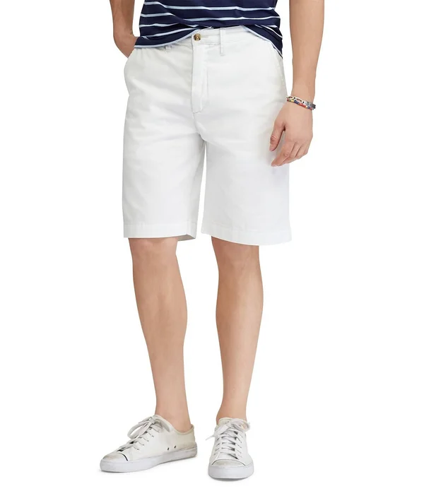 Polo Ralph Lauren Relaxed-Fit Twill Surplus Shorts - Mens, 30, White