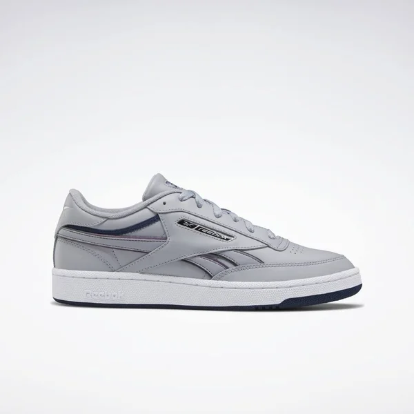 Reebok Unisex Club C Revenge Men's Shoes in Cool Shadow/Collegiate Navy/White Size M 12.5 - W 14 - Court Shoes