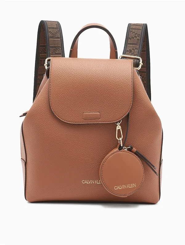 Calvin Klein Millie Backpack - Caramel