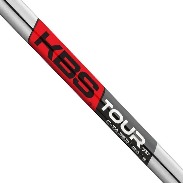 KBS Tour C-Taper Shaft 120g - S-Flex, #7 Iron - 38.5 inch, Size: 120, Gray