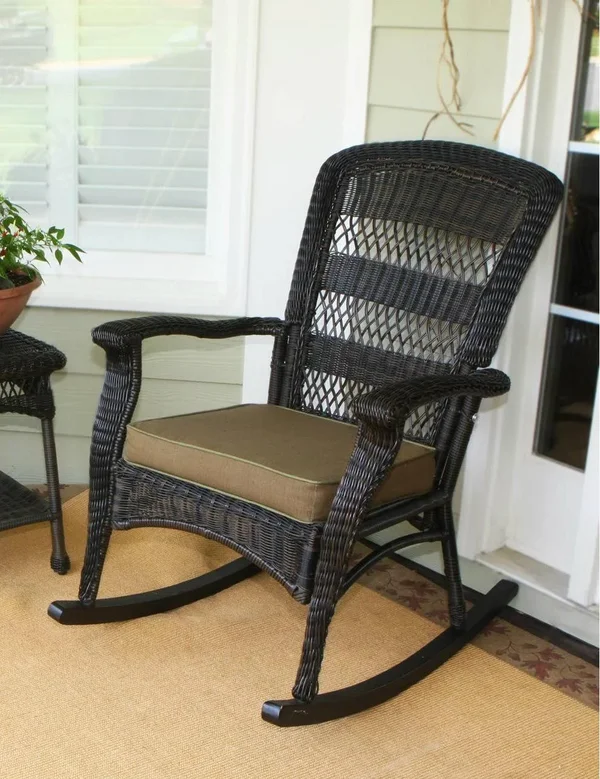 Tortuga Outdoor PSR2-P Portside Plantation Rocker Set - Dark Roast