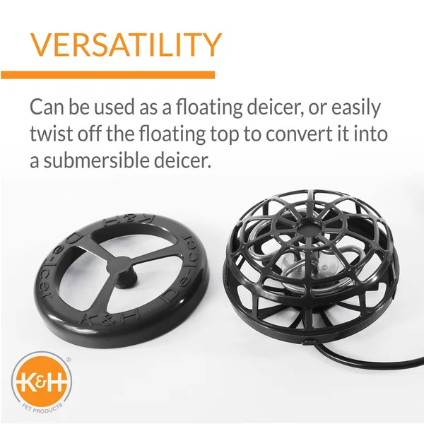 K & H Perfect Climate Deluxe Pond De-Icer - 1500 Watt