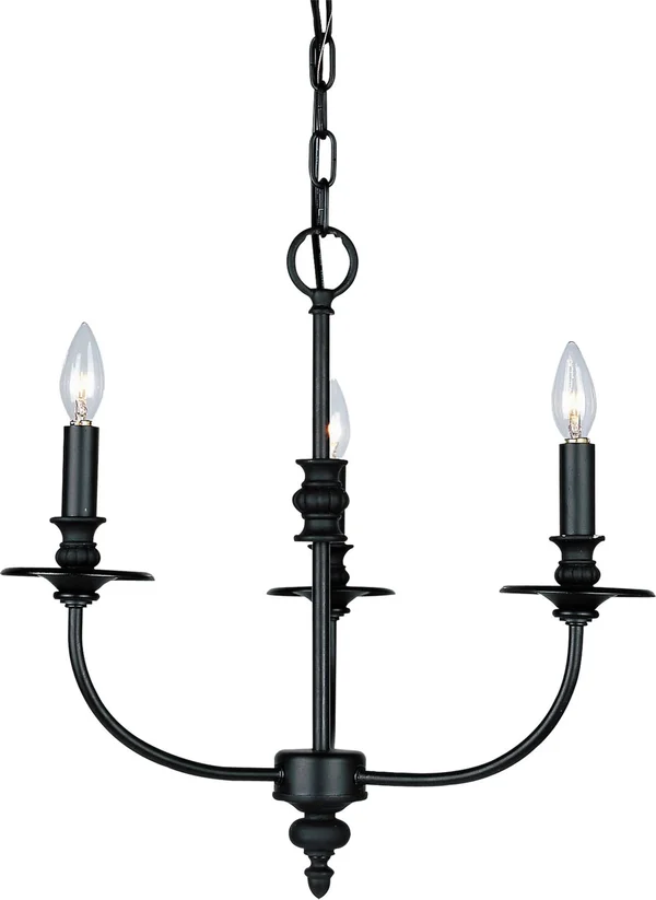 Elk Lighting 283 OB Hartford 3 Light Chandelier in Oil Rubbed