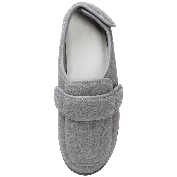 Men's Foamtreads Extra-depth Wool Slippers - for Sensitive Swollen Feet - Gray